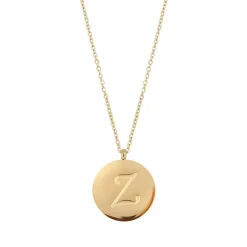 Femme Luzaka Colliers<Colliers Médaille Lettre