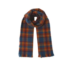 Luzaka Écharpes & Foulards<Echarpe bleue à carreaux