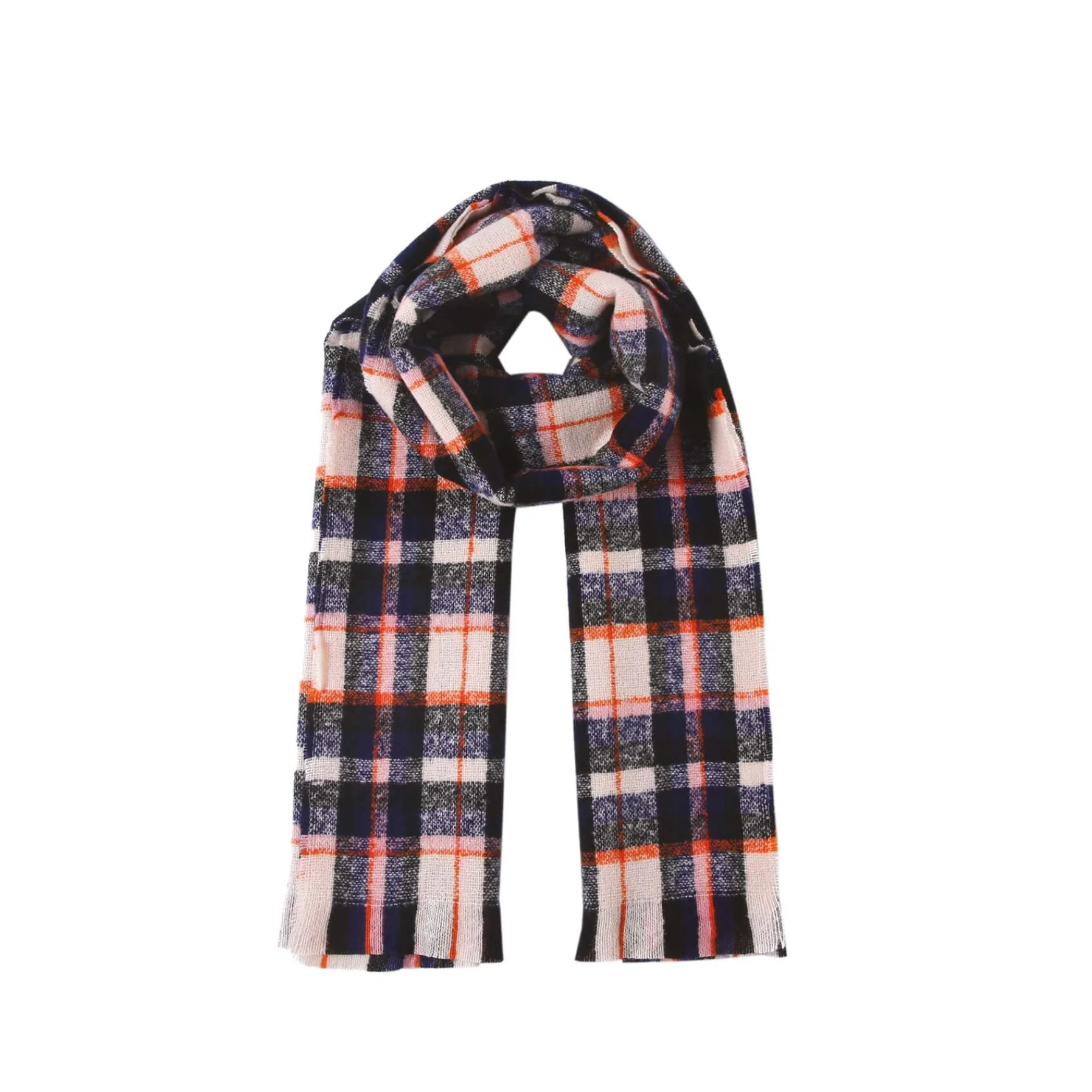 Luzaka Écharpes & Foulards<Echarpe Rose à carreaux