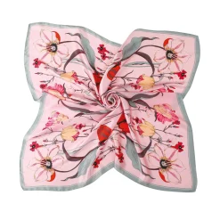 Luzaka Écharpes & Foulards<Foulard carré de soie Flora