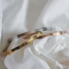 Femme Luzaka Bracelets<Jonc acier à message personnalisé