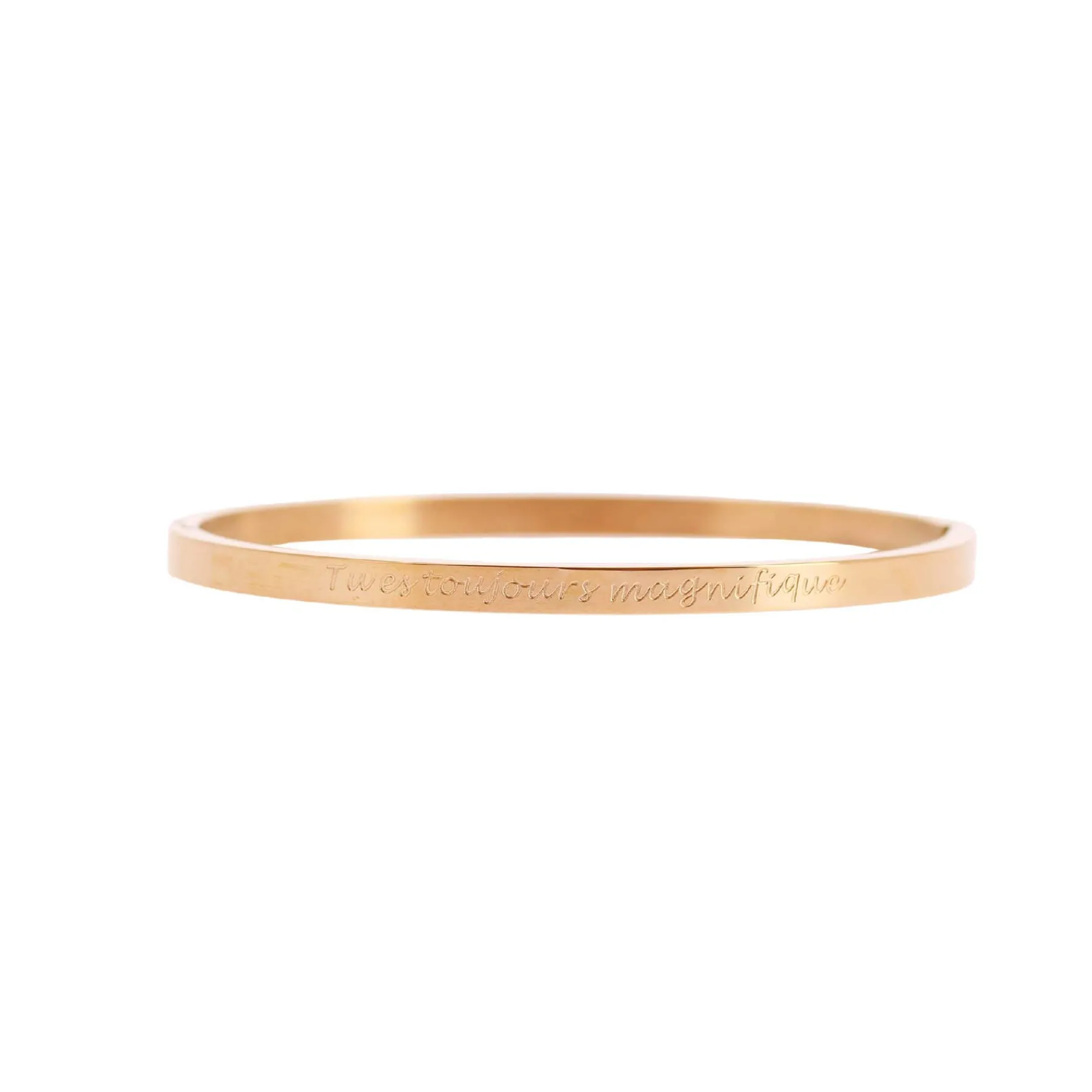 Femme Luzaka Bracelets<Jonc acier à message personnalisé