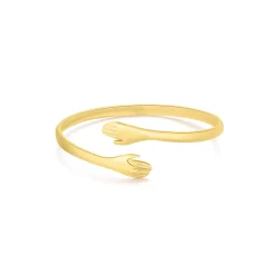 Femme Luzaka Bracelets<Jonc Calilou acier doré or