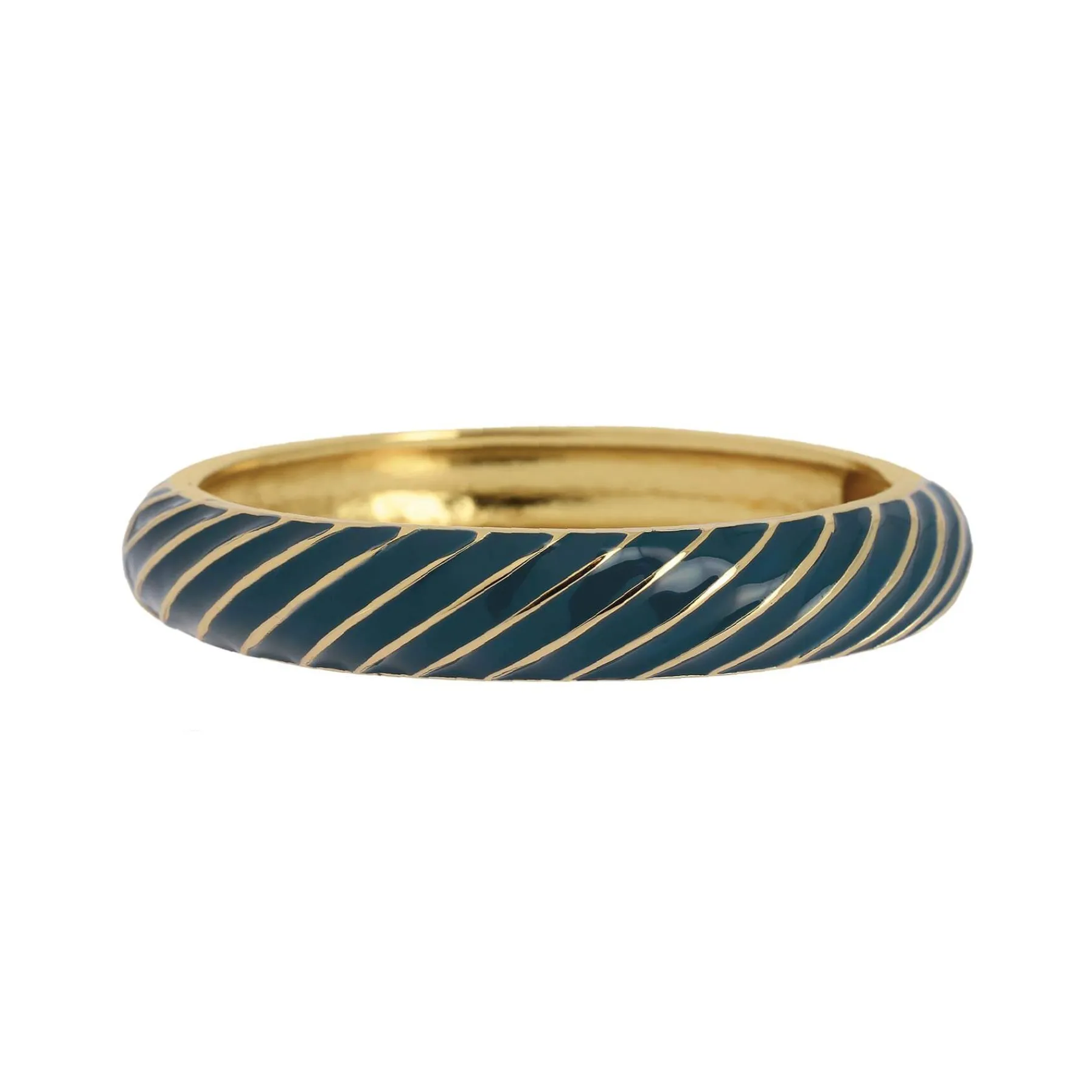 Femme Luzaka Bracelets<Jonc Lina bleu canard