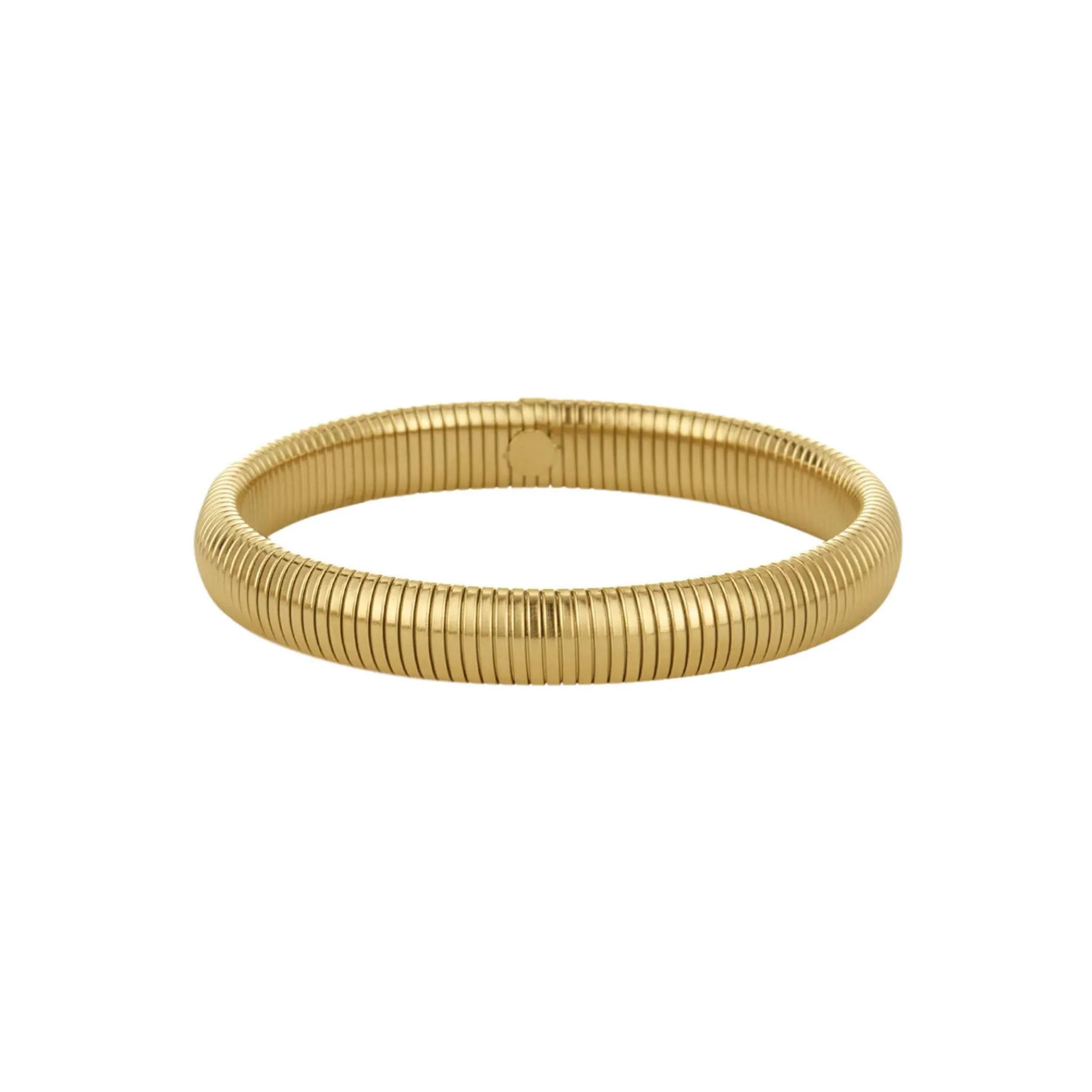 Femme Luzaka Bracelets<jonc Maya acier doré or