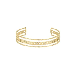 Femme Luzaka Bracelets<Jonc Rénata acier doré or