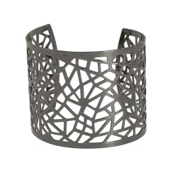 Femme Luzaka Bracelets<Manchette Monaco noir