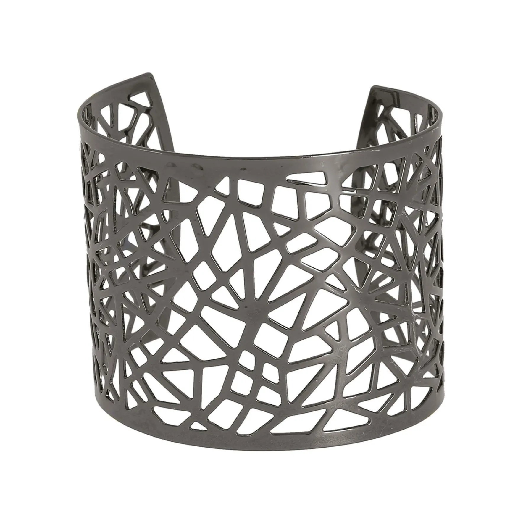 Femme Luzaka Bracelets<Manchette Monaco noir