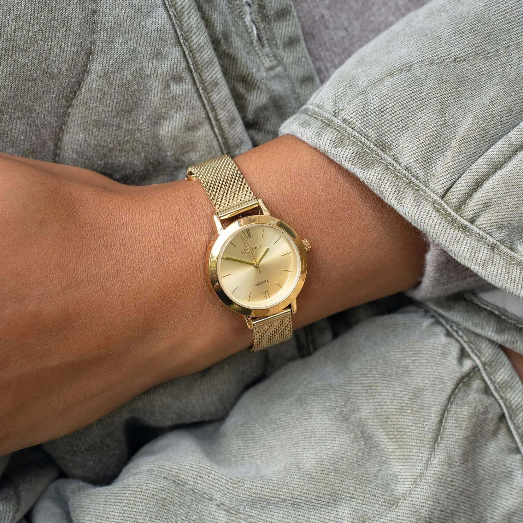 Femme Luzaka Montres Femme<Montre Clara dorée