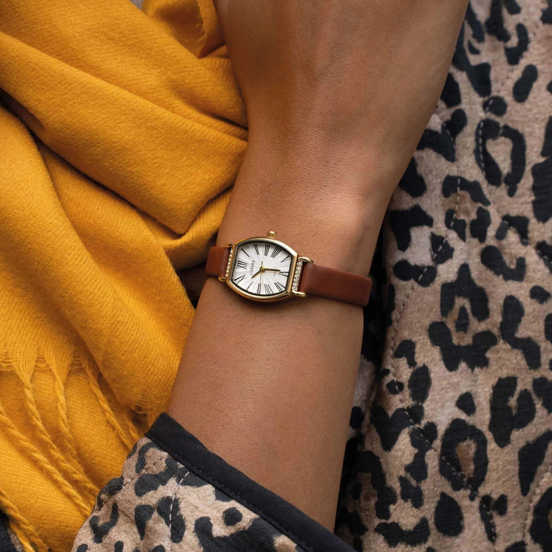 Femme Luzaka Montres Femme<Montre Lola camel