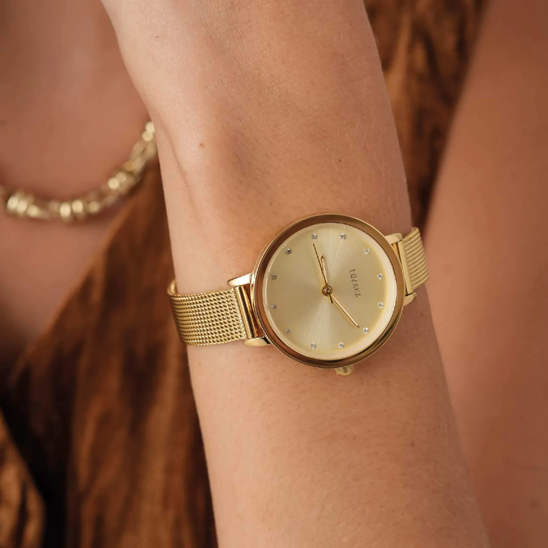 Femme Luzaka Montres Femme<Montre Palazio dorée