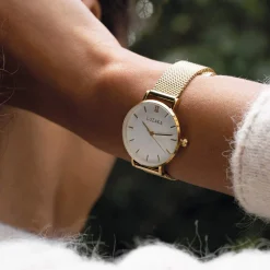 Femme Luzaka Montres Femme<Montre Paloma acier dorée or