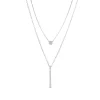 Femme Luzaka Colliers<Multi rangs Joy argenté strass