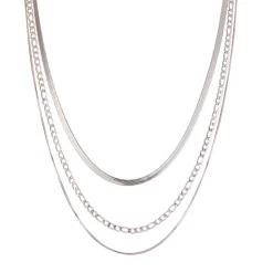Femme Luzaka Colliers<Multirangs Yka acier