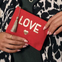 Luzaka Portefeuilles & Pochettes<Pochette message LOVE