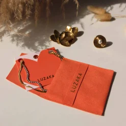 Luzaka Accessoires<Pochon cadeau orange pour bijoux