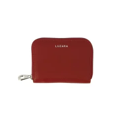 Luzaka Portefeuilles & Pochettes<Porte monnaie Léna rouge foncé