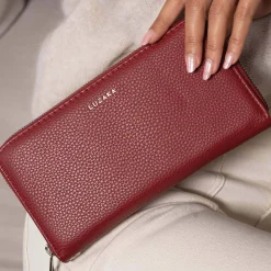 Luzaka Portefeuilles & Pochettes<Portefeuille Léna rouge