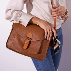 Luzaka Sacs<Sac à main Josy camel