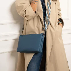 Luzaka Sacs<Sac à main Lisa bleu jean