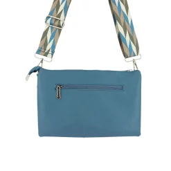Luzaka Sacs<Sac à main Lisa bleu jean