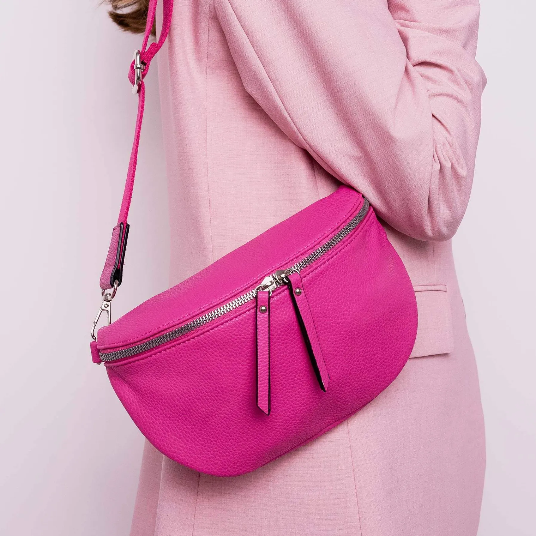 Luzaka Sacs<Sac banane Elia fuschia