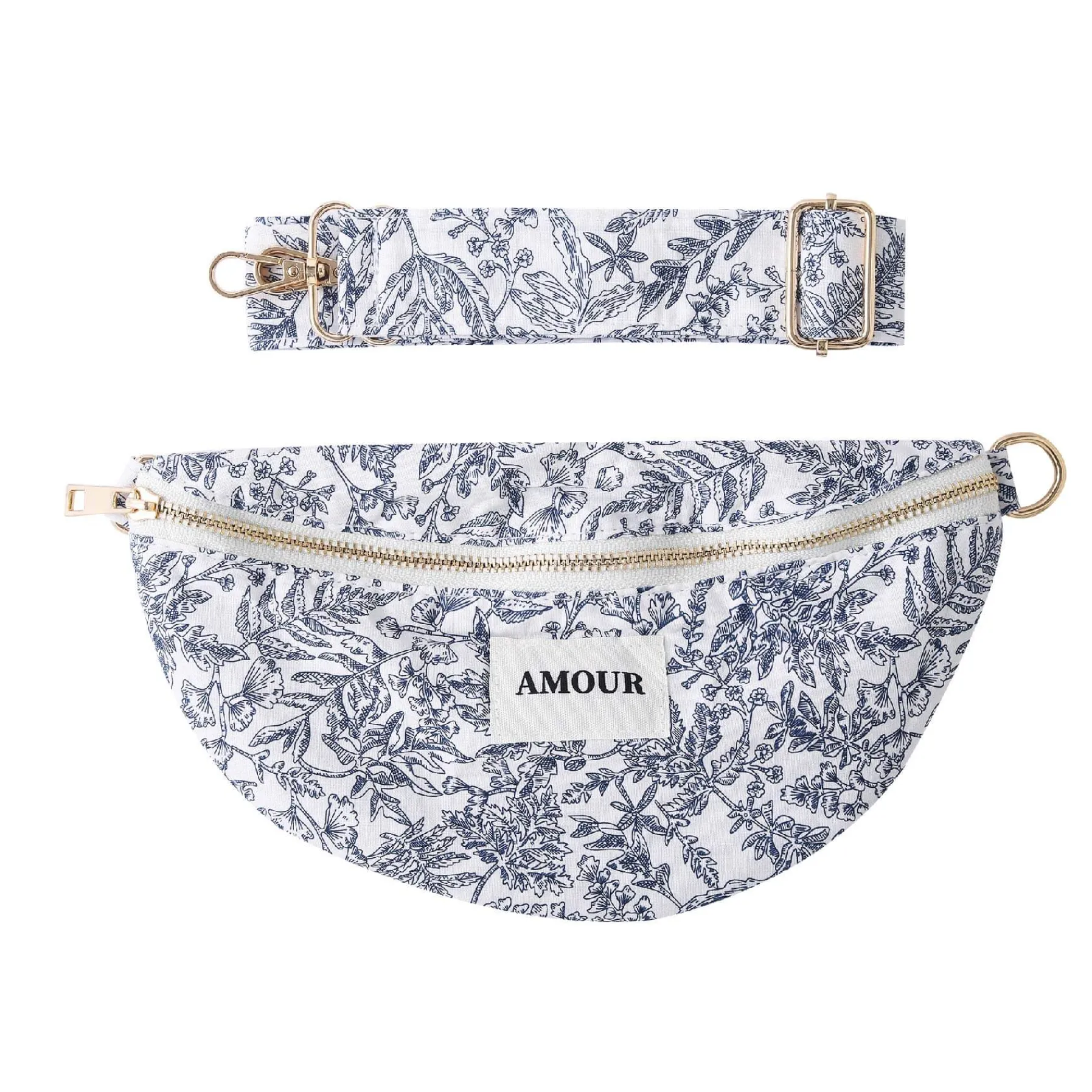 Luzaka Sacs<Sac Banane Flavie Bleu