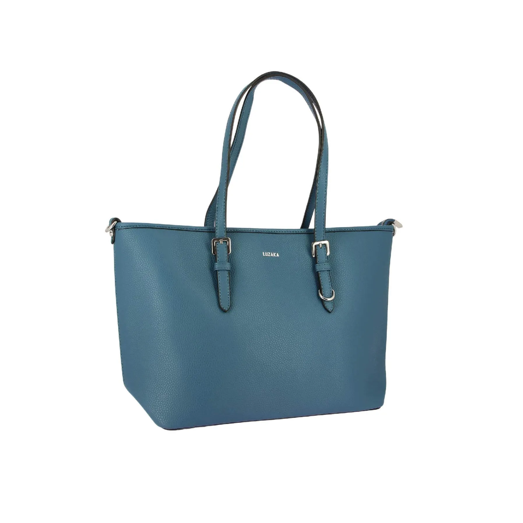Luzaka Sacs<Sac cabas Ines bleu jean