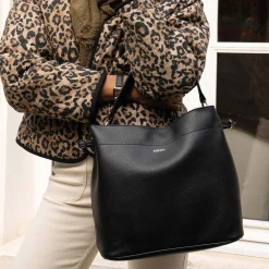 Luzaka Sacs<Sac cabas Zouka noir