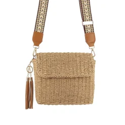 Luzaka Sacs<Sac Paille Venise naturel
