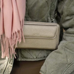 Luzaka Sacs|Portefeuilles & Pochettes<Sac Portefeuille horizontal doré