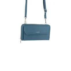 Luzaka Sacs|Portefeuilles & Pochettes<Sac Portefeuille horizontal bleu jean