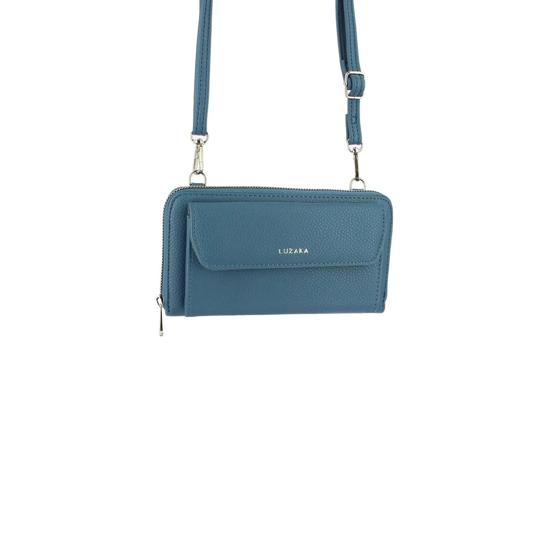 Luzaka Sacs|Portefeuilles & Pochettes<Sac Portefeuille horizontal bleu jean