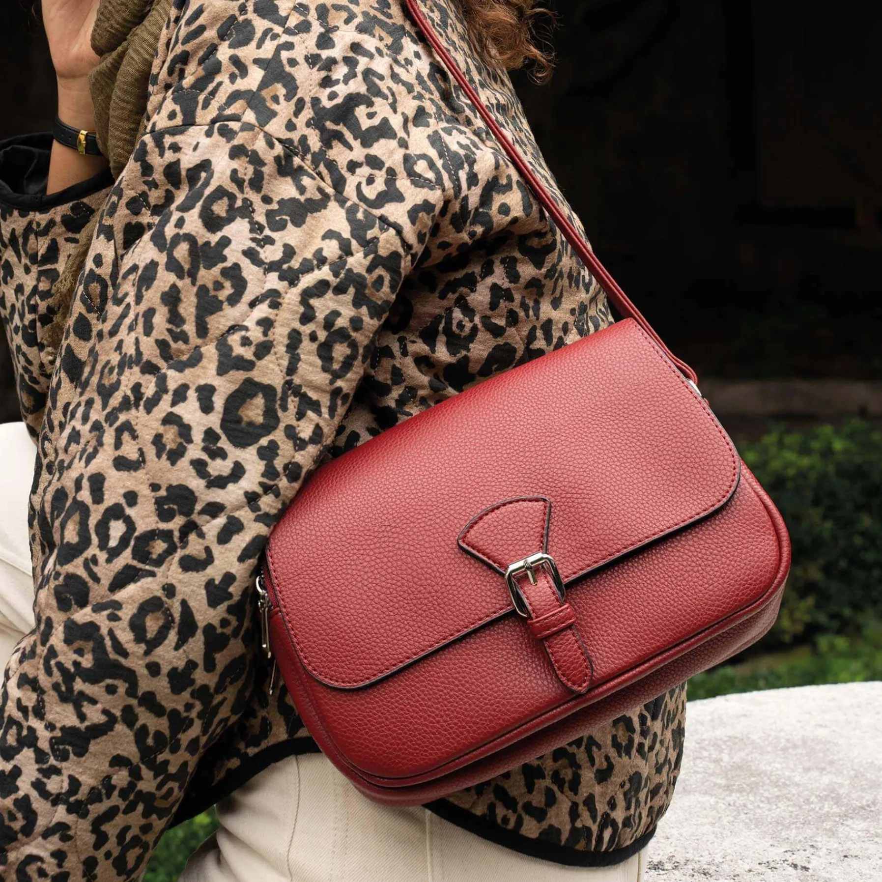 Luzaka Sacs<Sac Simone rouge