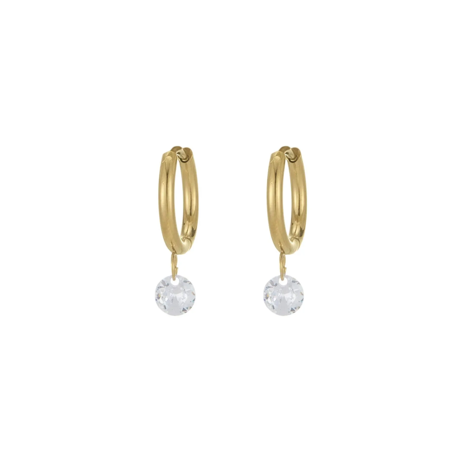 Femme Luzaka Boucles<Set 3 paires de boucles Aténa acier doré or